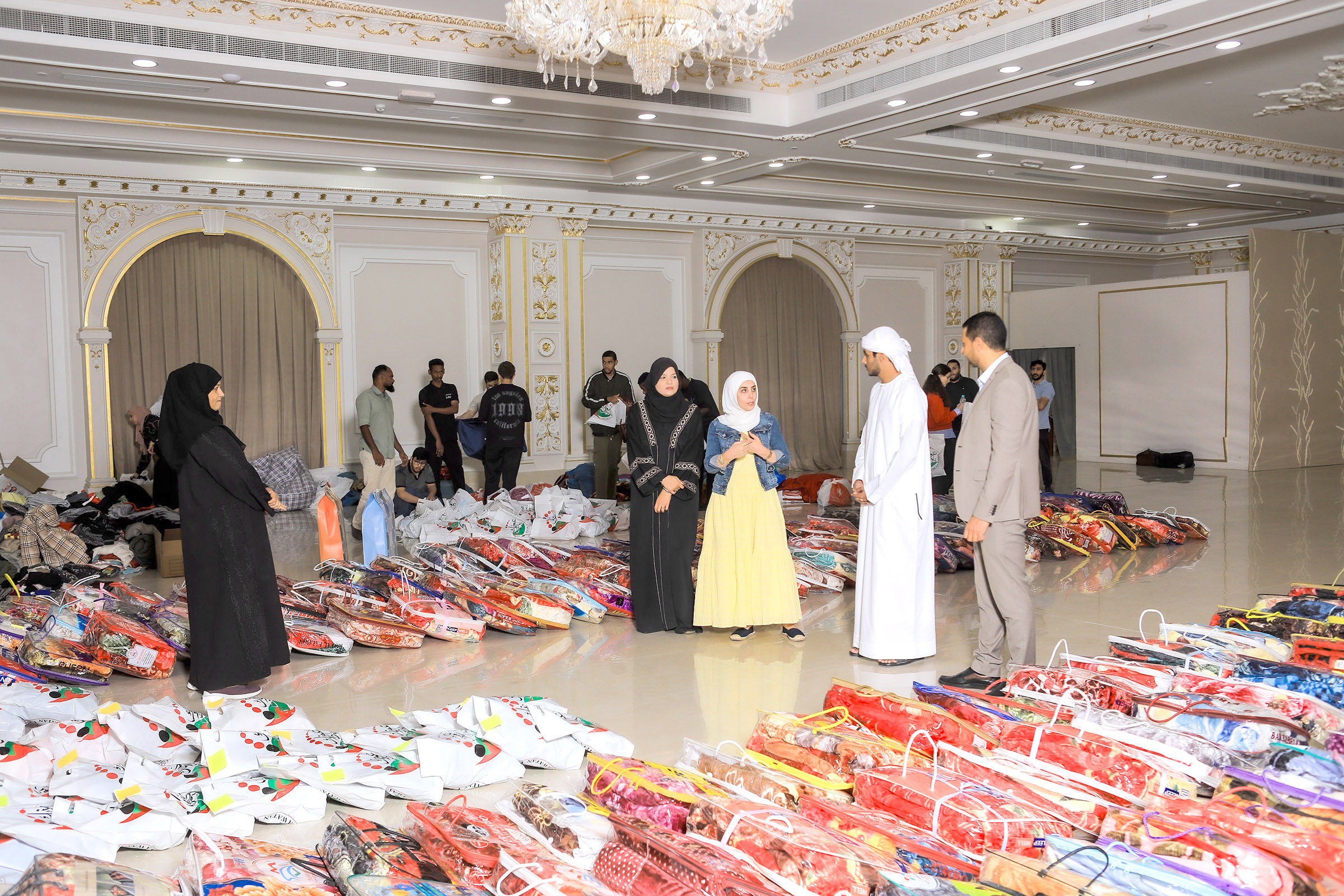 عونك يا وطن التطوعي ينفذ «كسوة شتاء» في العين